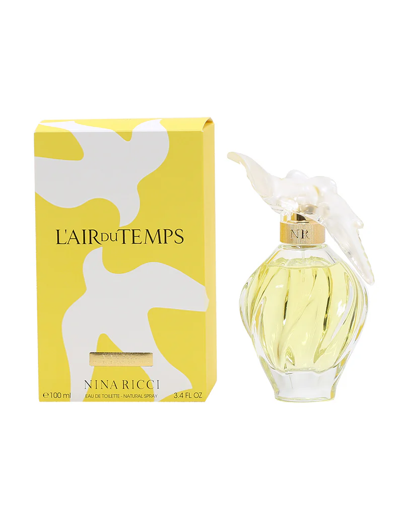 L'AIR DU TEMPS LADIES BY NINA RICCI EDT SPRAY (FANCY DOVE CAP) 3.4 OZ