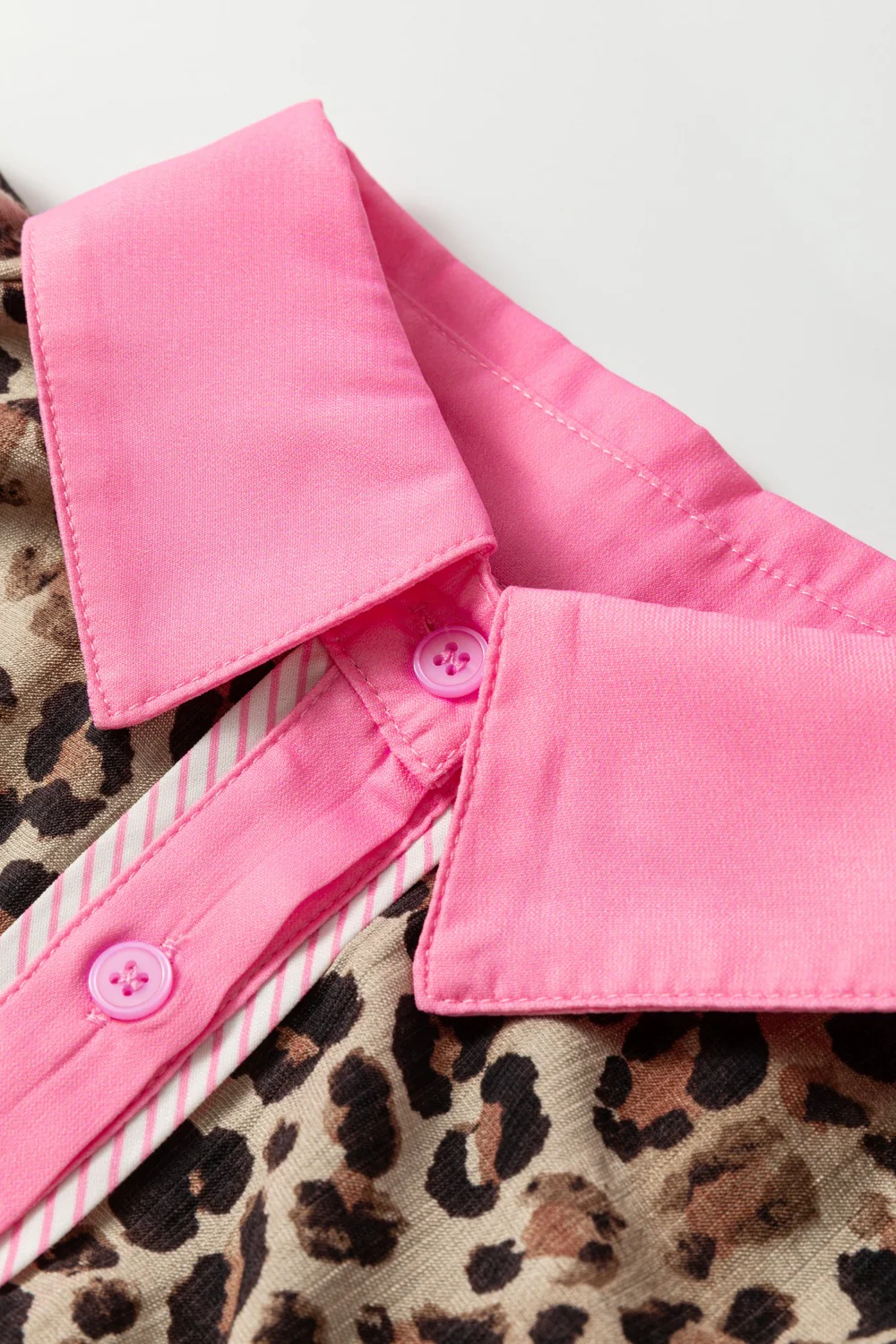 Leopard Print Short Sleeve Shirt - Image 8