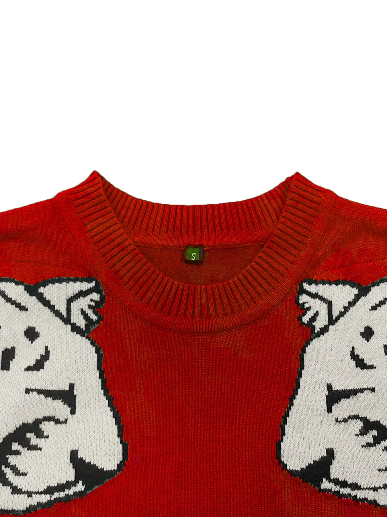 Leopard Round Neck Sweater - Image 5