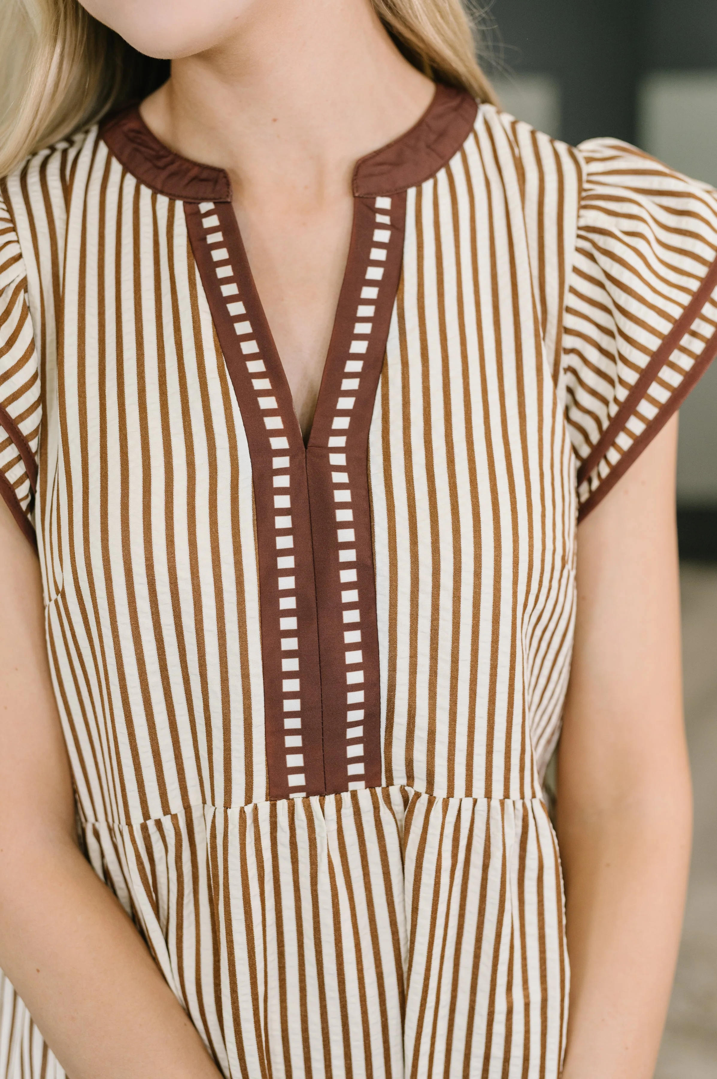 Let Me Love You Cap Sleeve Tiered Dress - Image 2