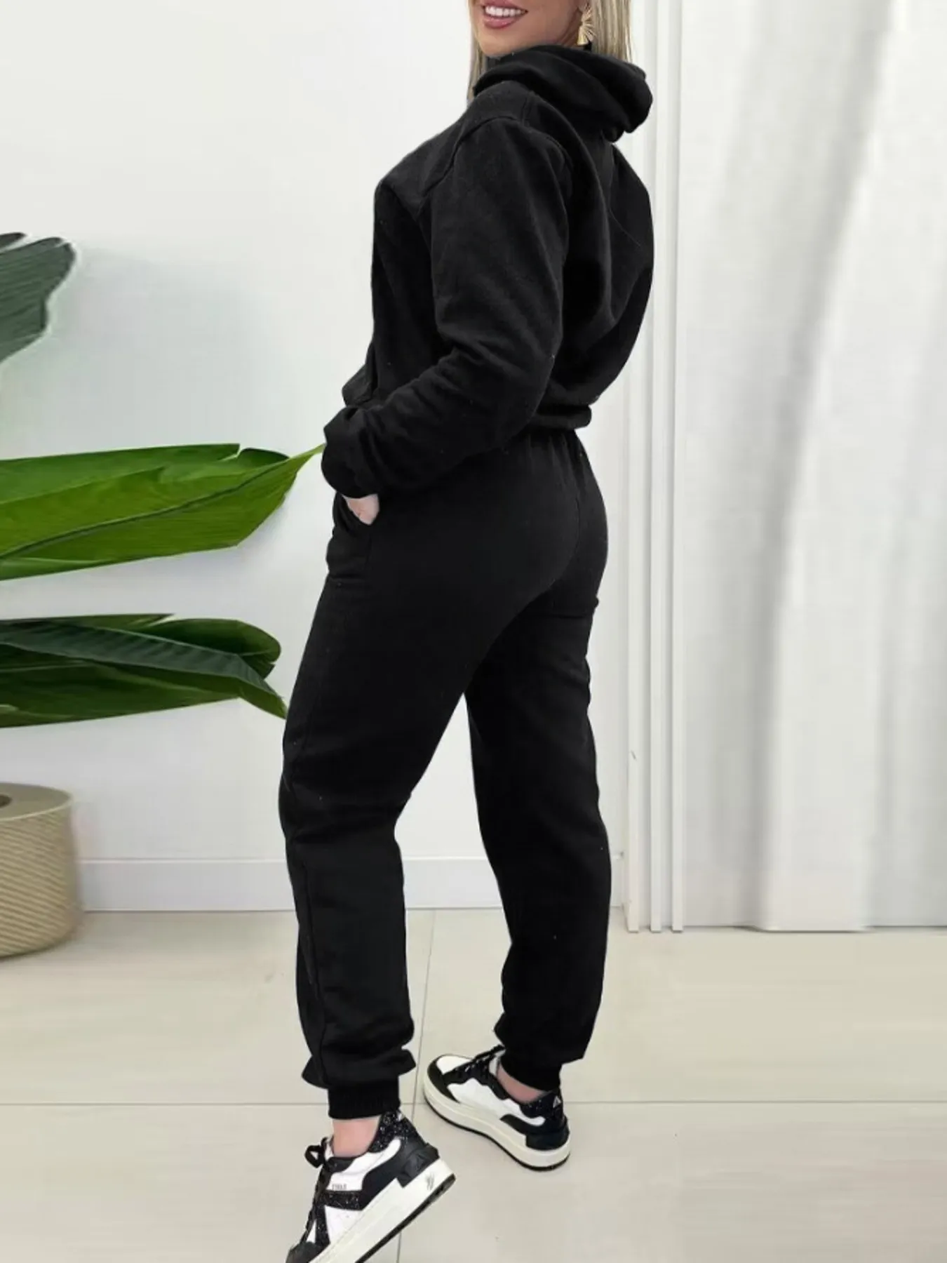 Long Sleeve Hoodie and Joggers Set - Image 8