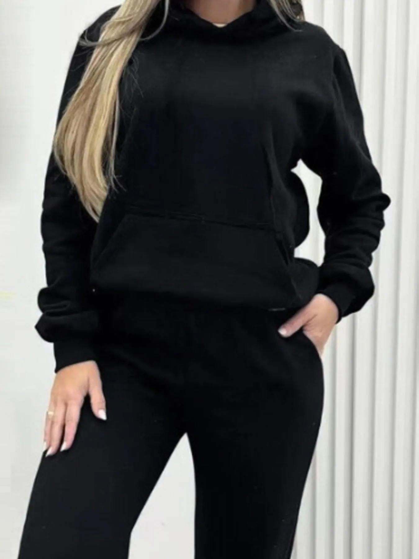 Long Sleeve Hoodie and Joggers Set - Image 9