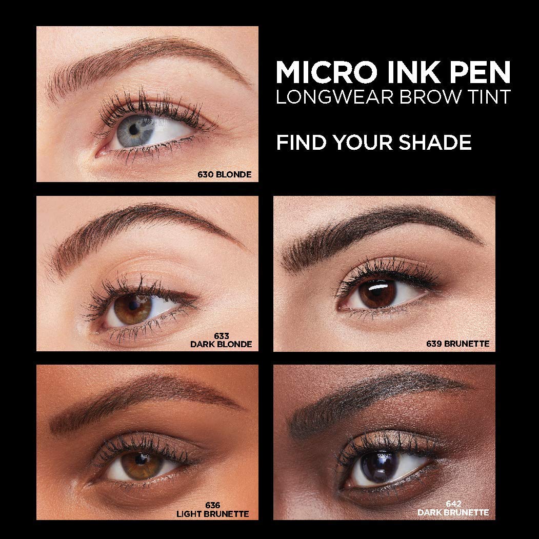 L'Oreal Paris Brow Stylist Micro Ink Pen by Brow Stylist, Up to 48HR Wear - Image 23
