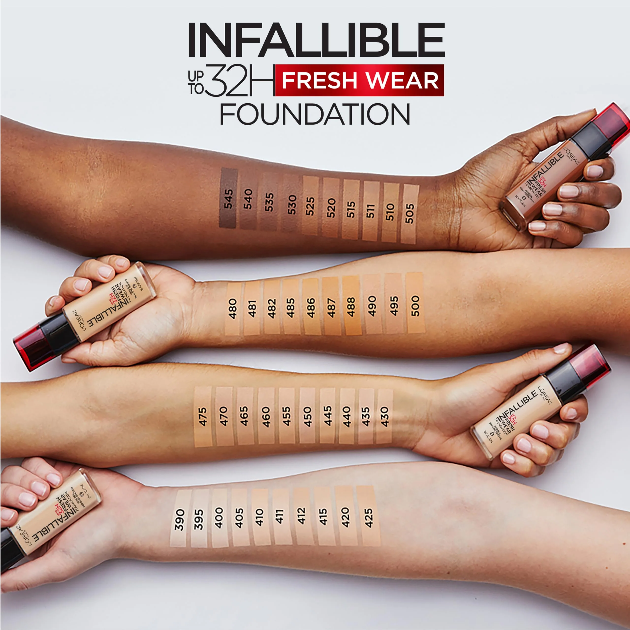 L'Oreal Paris Makeup Infallible Up to 24 Hour Fresh Wear Lightweight Foundation - Image 13