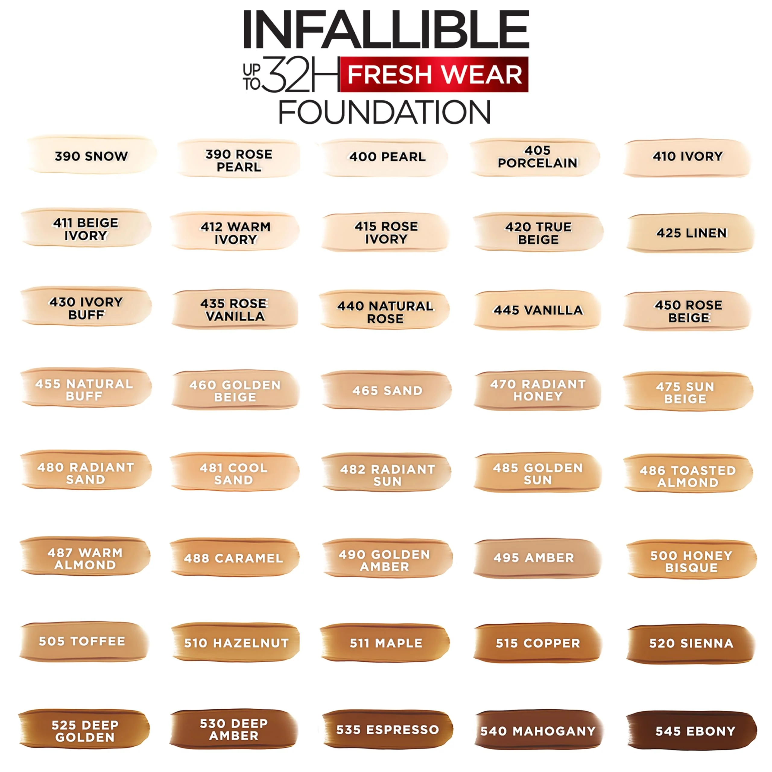L'Oreal Paris Makeup Infallible Up to 24 Hour Fresh Wear Lightweight Foundation - Image 15