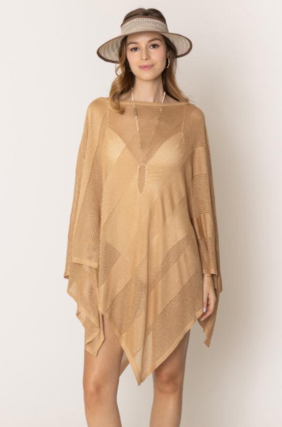 Lurex Mesh Poncho - Image 7