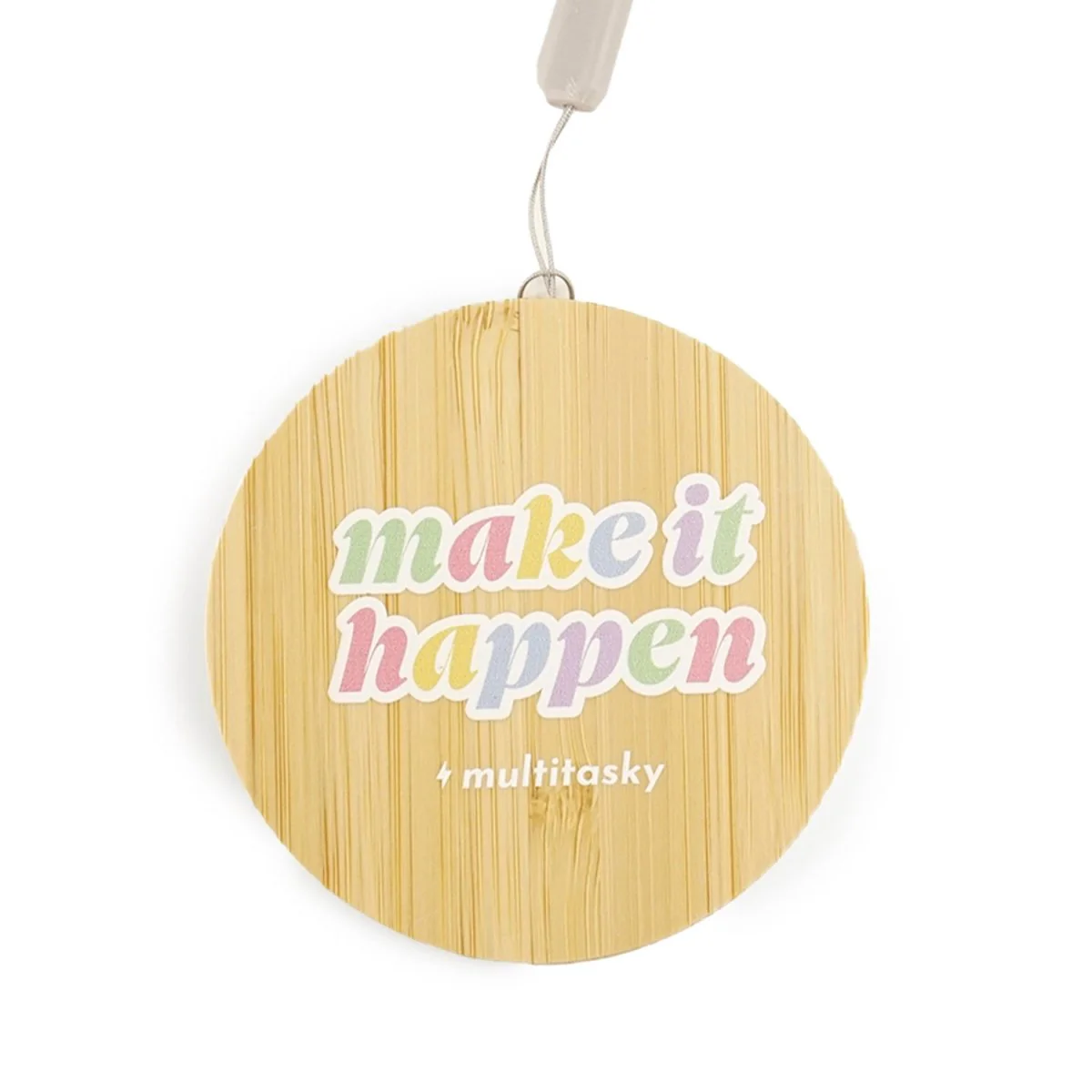 Make It Happen 6-in-1 Multi-USB Bamboo Charging Adapter Cable Kit - Image 4