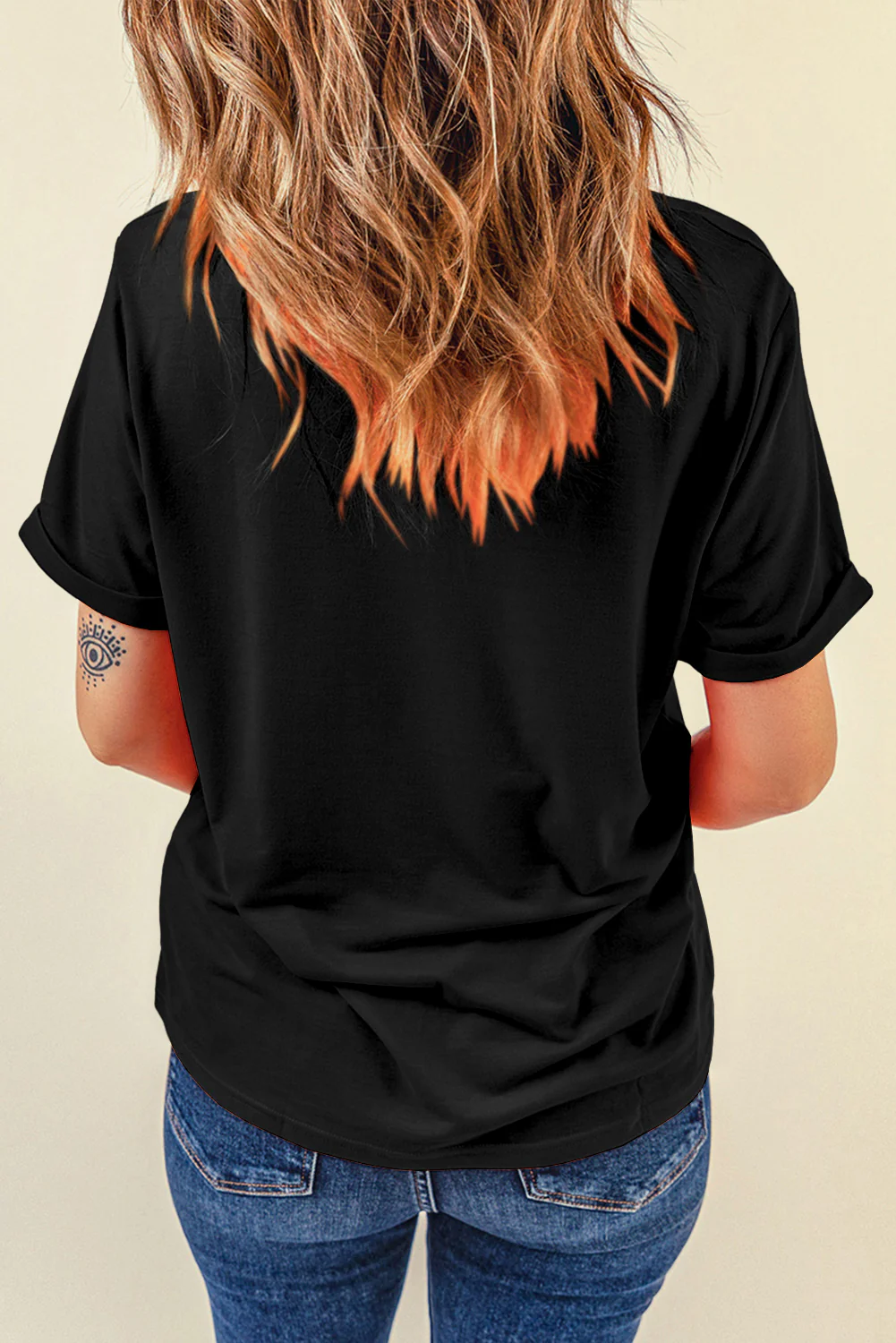 MAMA Round Neck Short Sleeve T-Shirt - Image 2