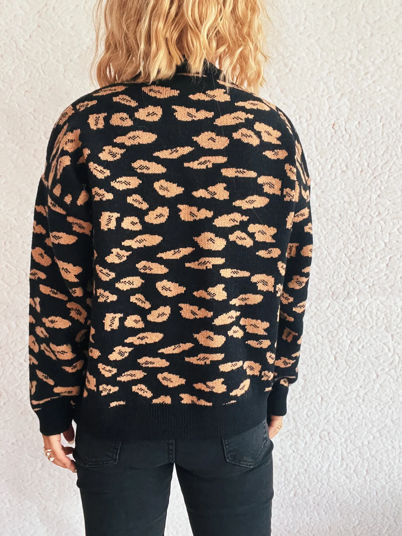 Mock Neck Long Sleeve Sweater - Image 14