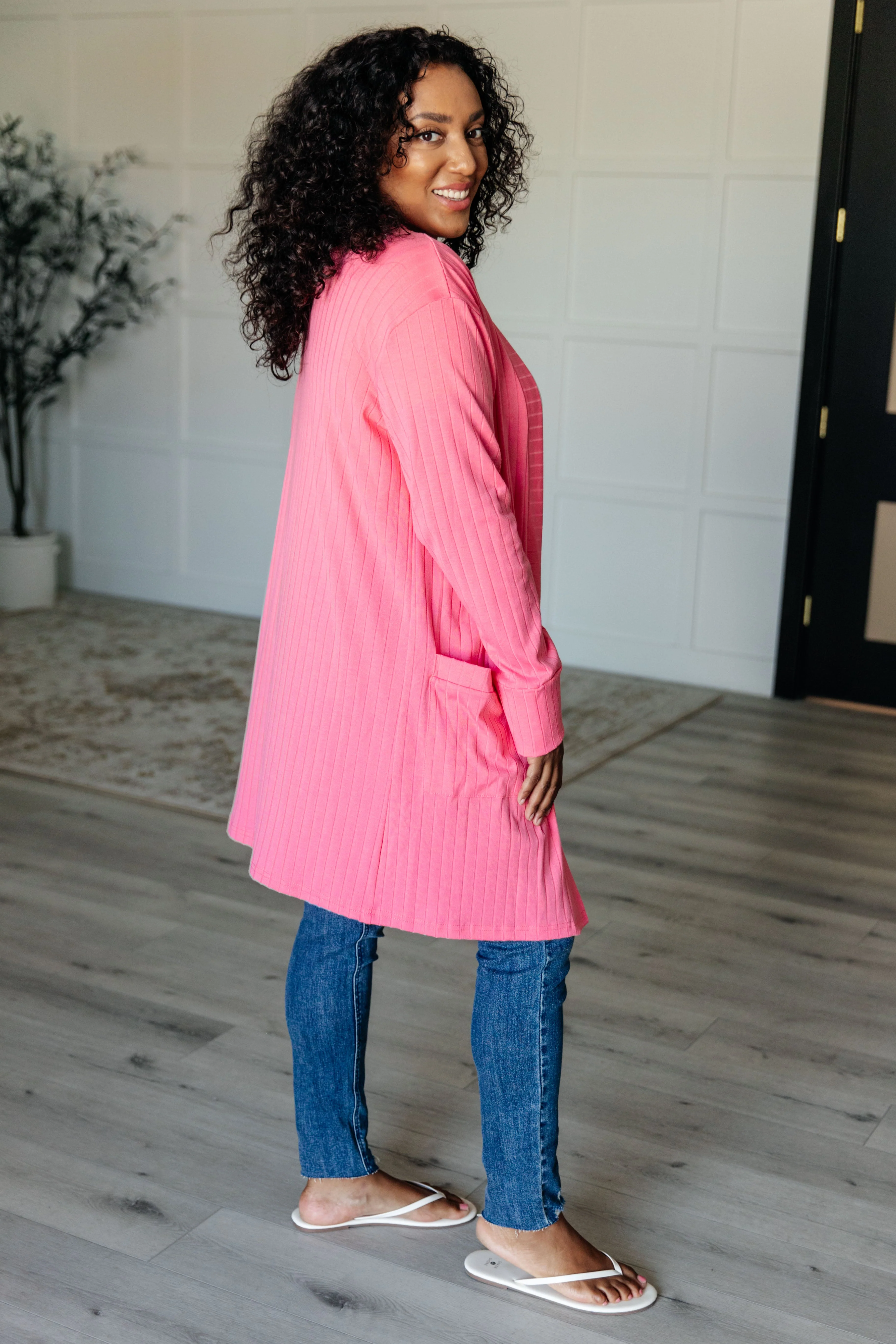 Modern Idealist Open Front Cardigan - Image 3