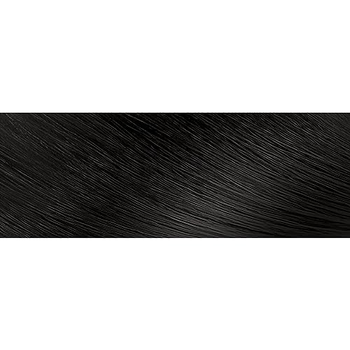 Moisture Rich Liquid Hair Color by Creme of Nature, C10 Jet Black, with Shea Butter Conditioner, 1 Application - Image 3