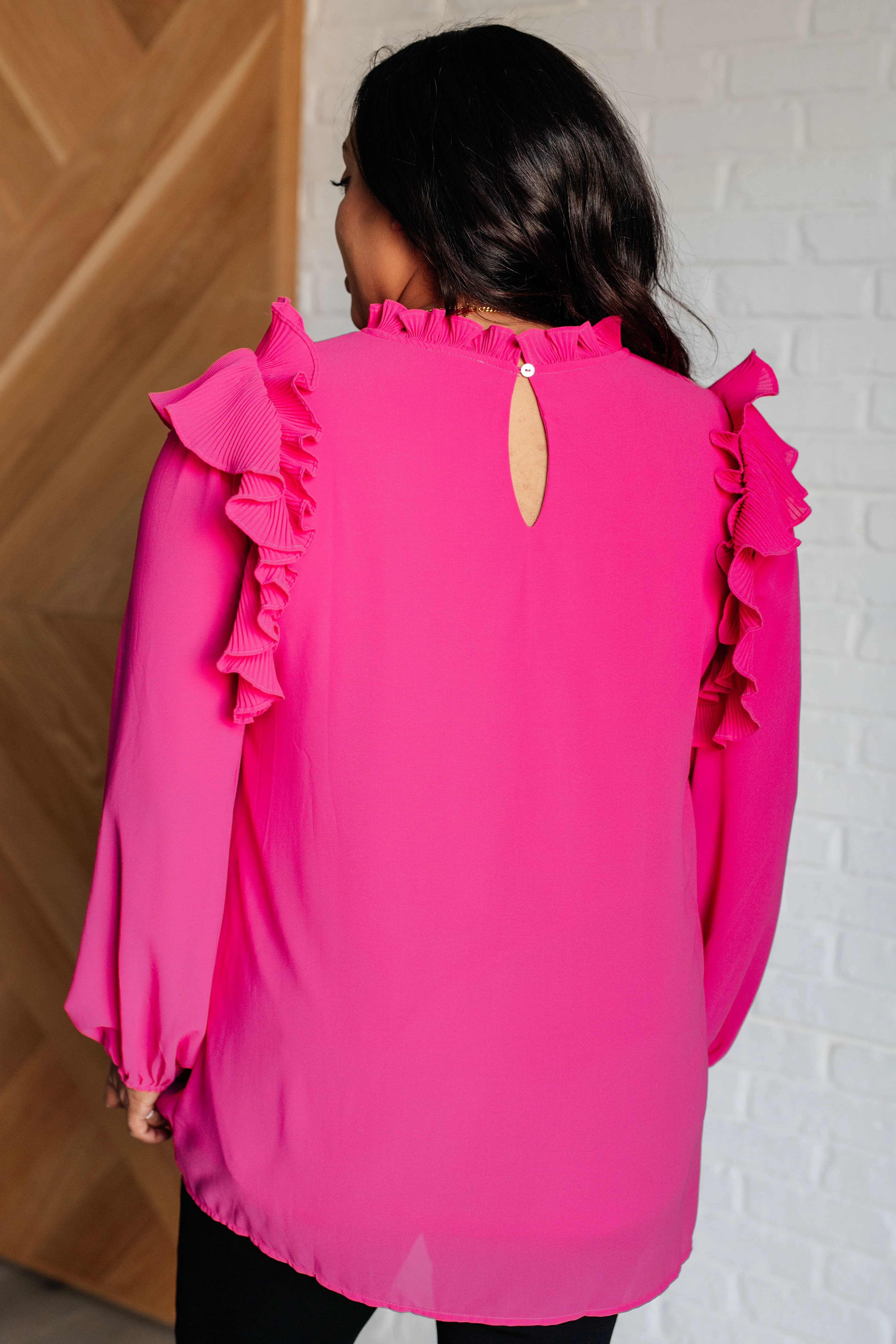 My Good Graces Ruffled Top - Image 10