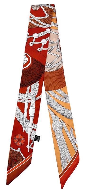Natural Skinny Scarf - Image 3
