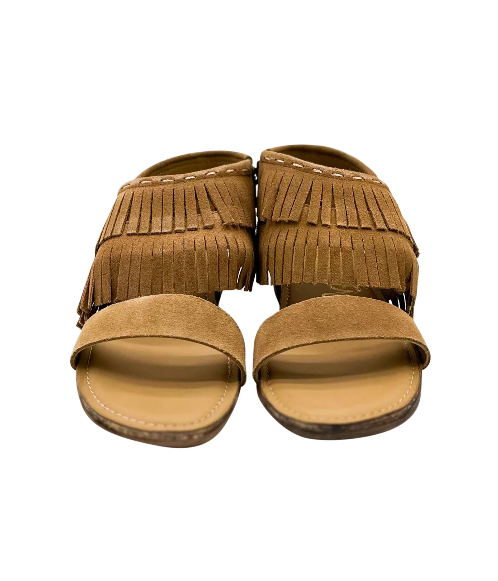 Fringe Star Sandal in Tan - Image 9