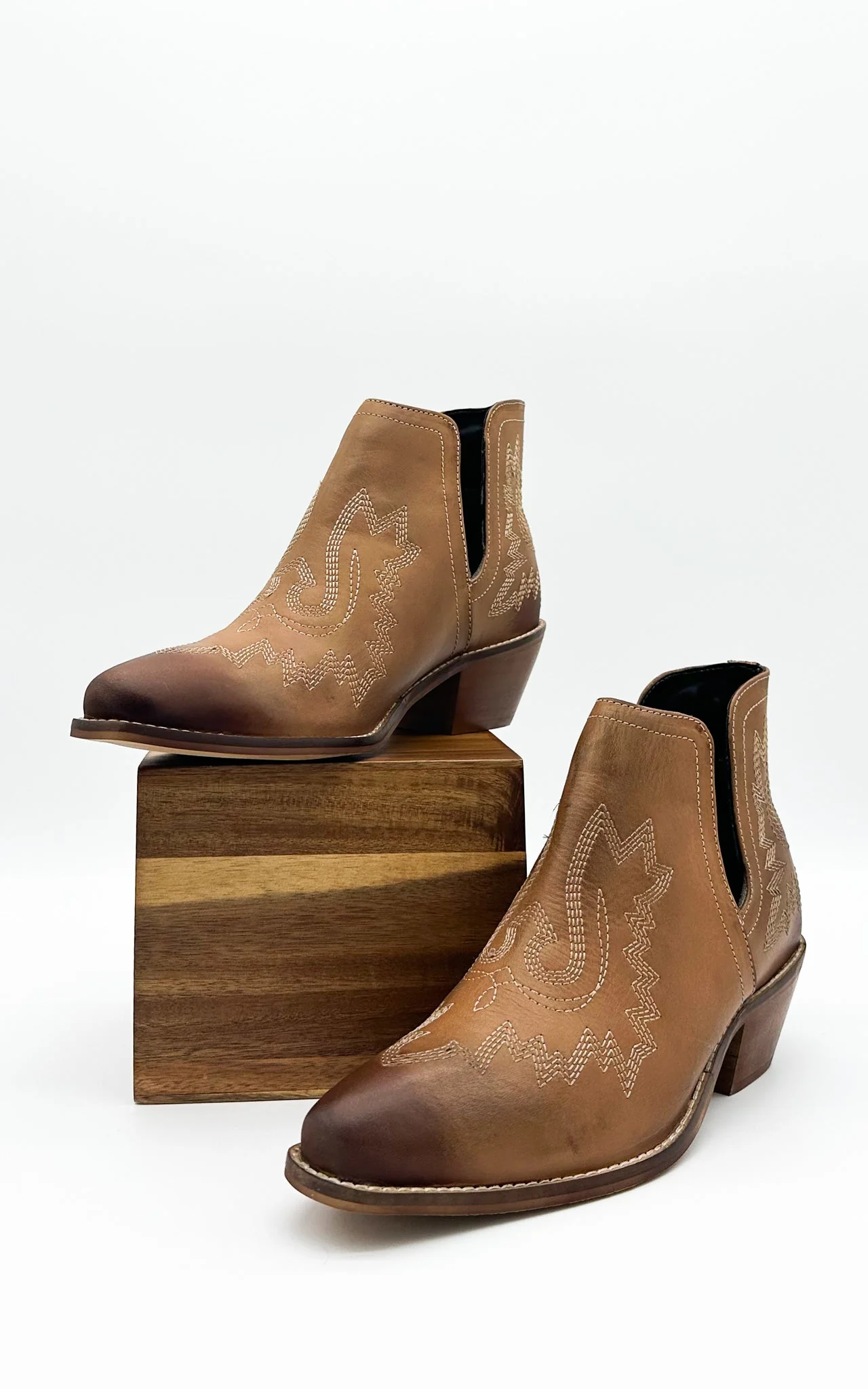 Kickin' Booties in Tan - Image 3