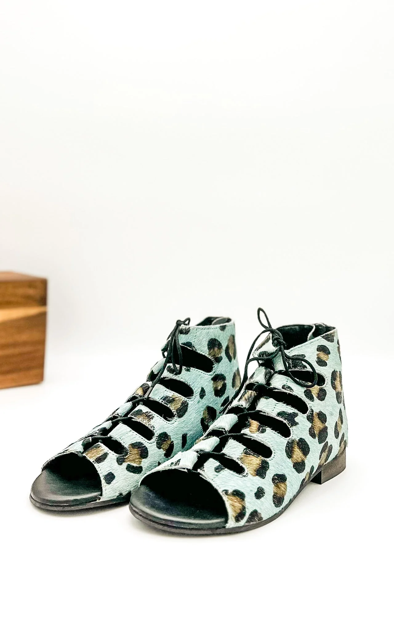 Nola Sandals in Teal - Image 8