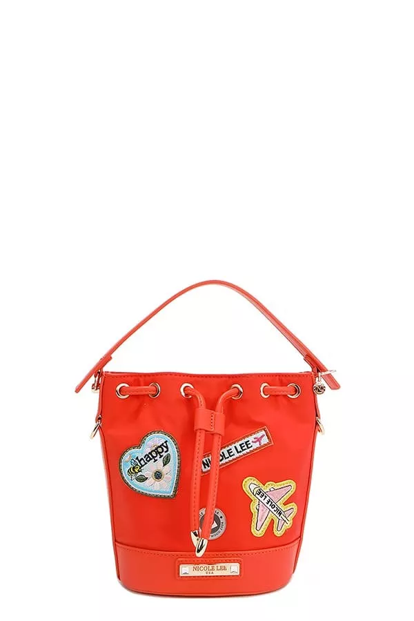 Nicole Lee USA Color Patch Bucket Bag - Image 2
