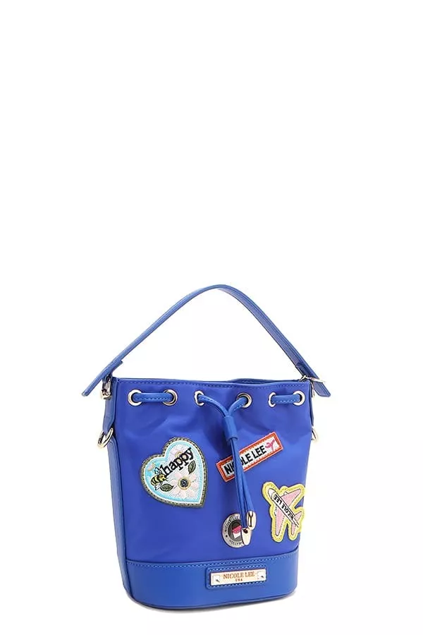 Nicole Lee USA Color Patch Bucket Bag - Image 28