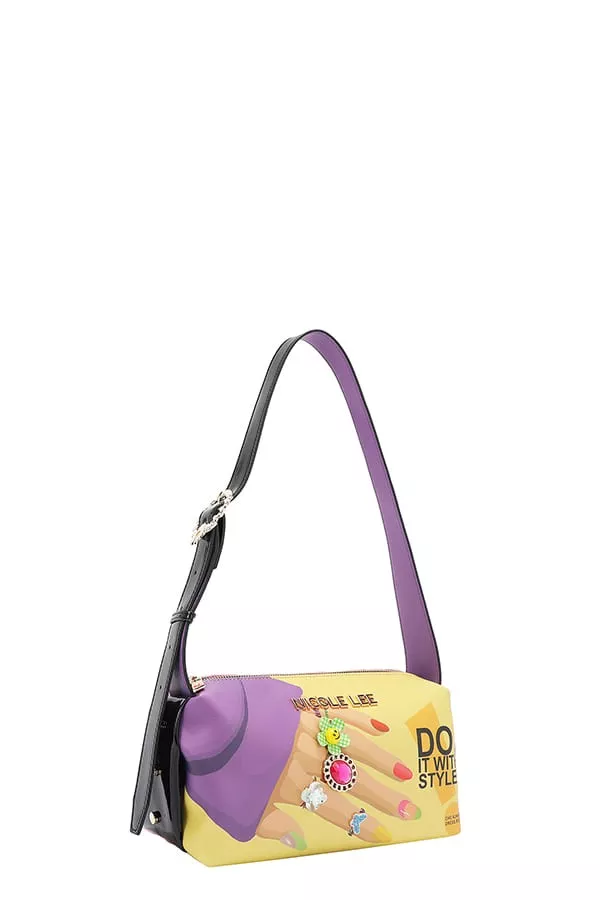 Nicole Lee USA Nail Polish Shoulder Bag - Image 2