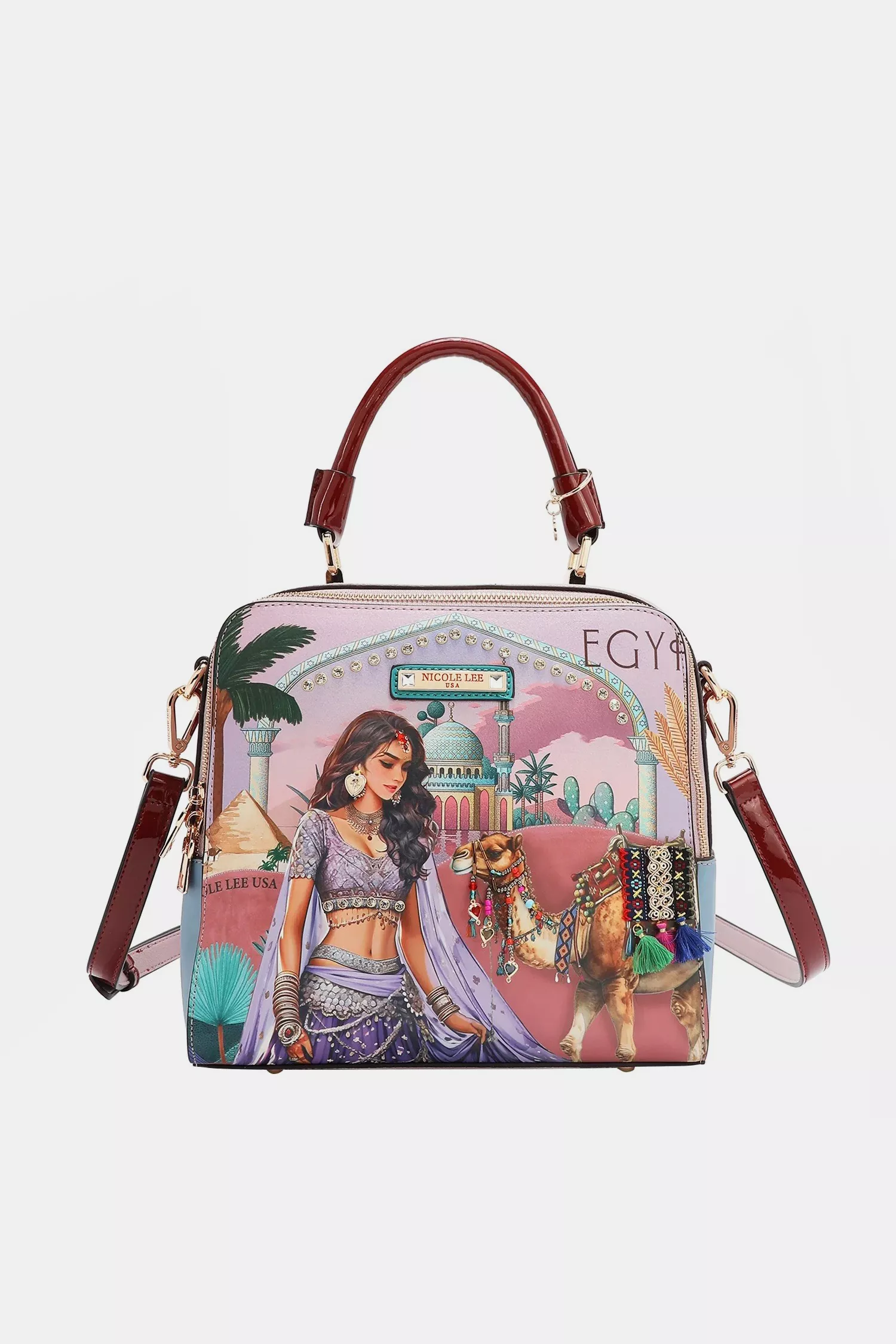 Nicole Lee USA Queen Cleopatra Handbag - Image 2