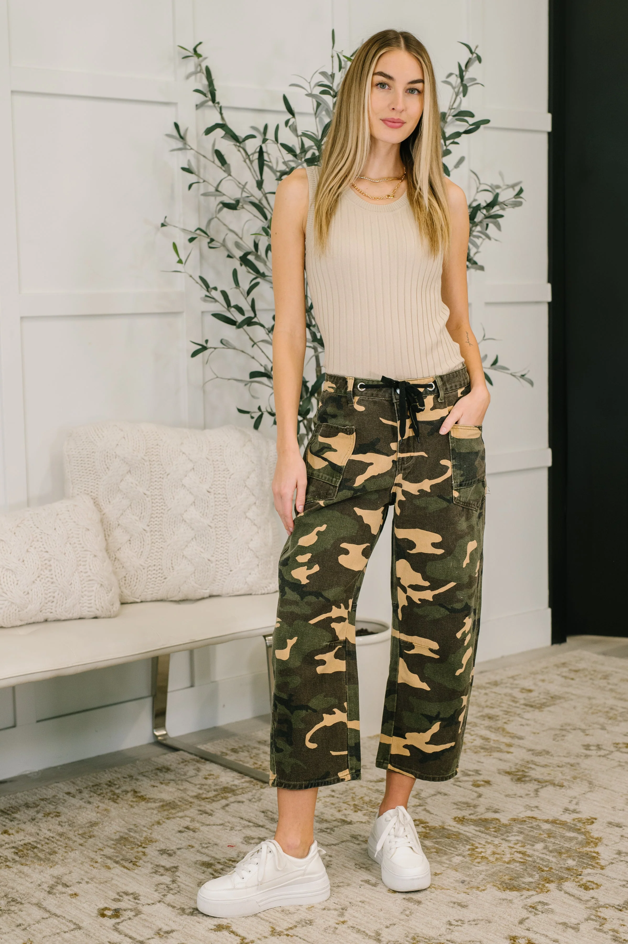 Now You See Me Camo Cargo Pants - Image 3