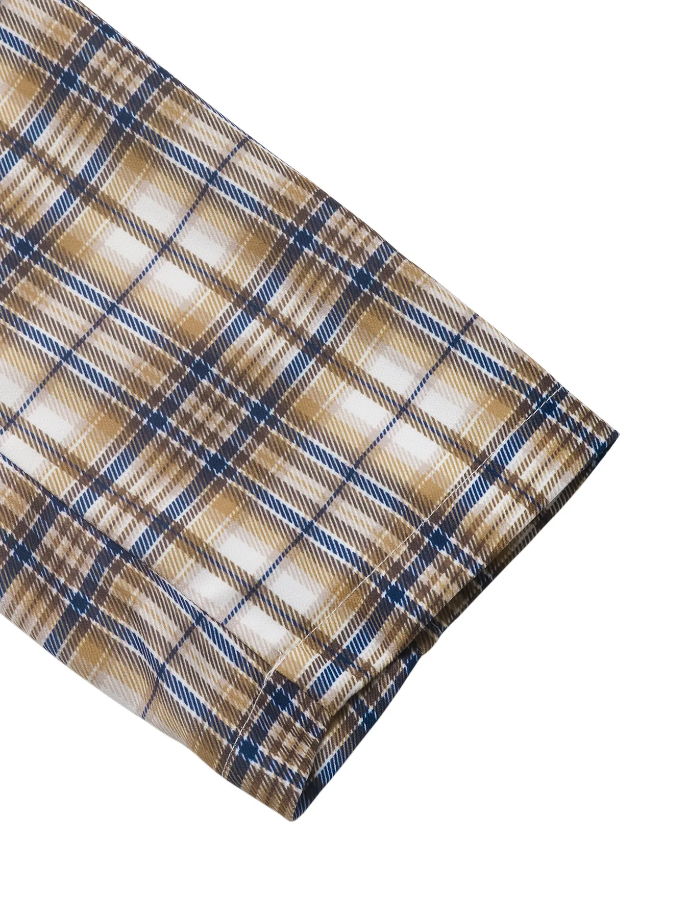 Number 87 Plaid Long Sleeve Blazer - Image 9