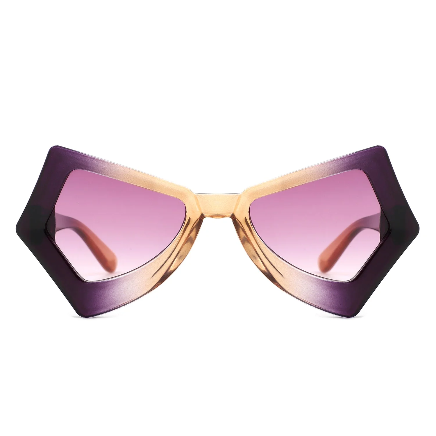Nymeria - Irregular Sharp Geometric Fashion Women's Sunglasses - Image 4