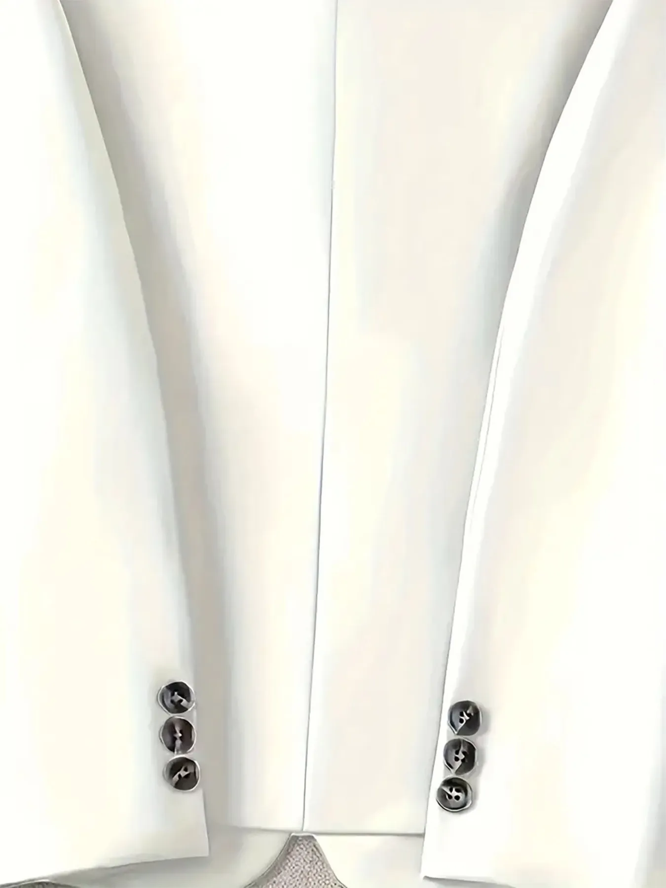 One-Button Blazer with Pockets - Image 10