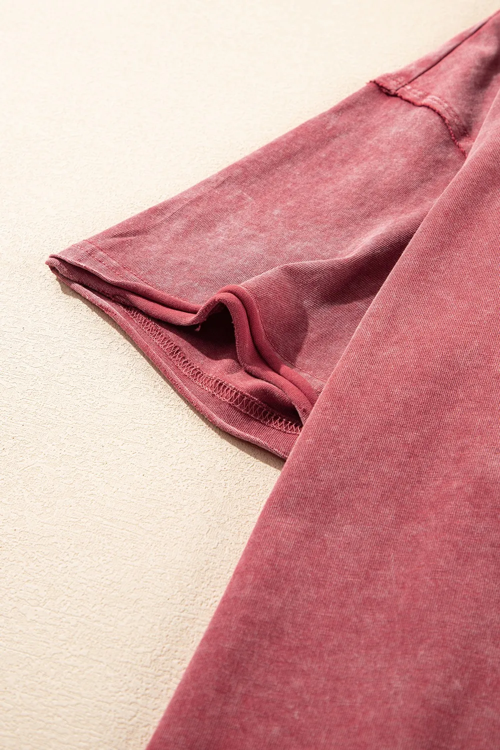 One Shoulder Half Sleeve Oversized Tunic T Shirt - Image 7