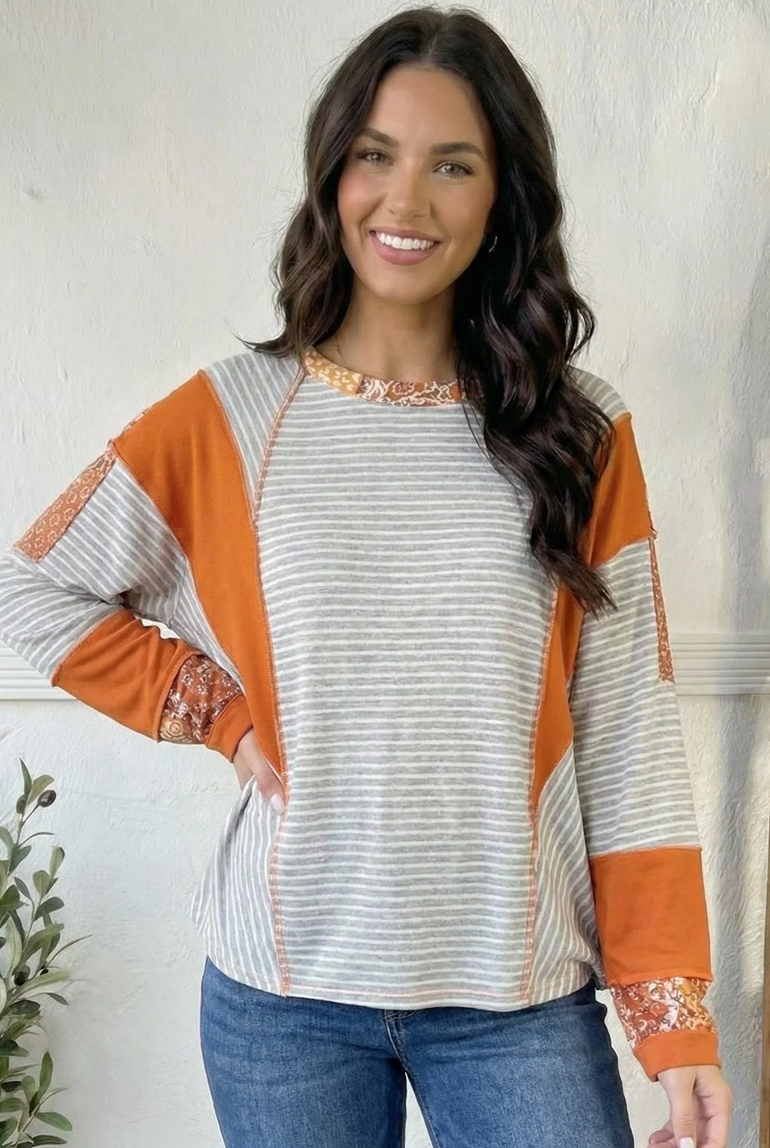 Boho Patchwork Daydream Raglan - Image 2