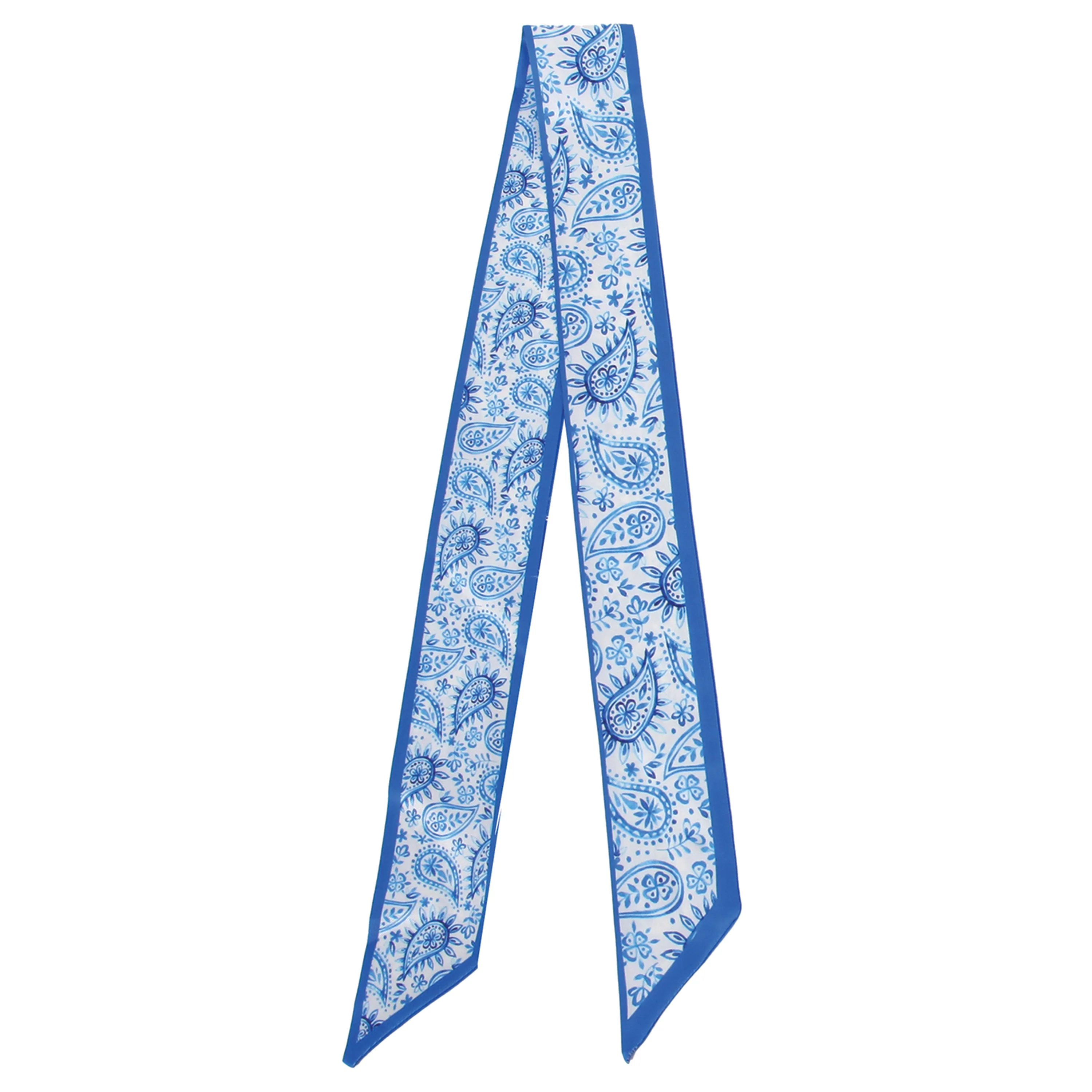 Paisley Line Skinny Scarf - Image 8
