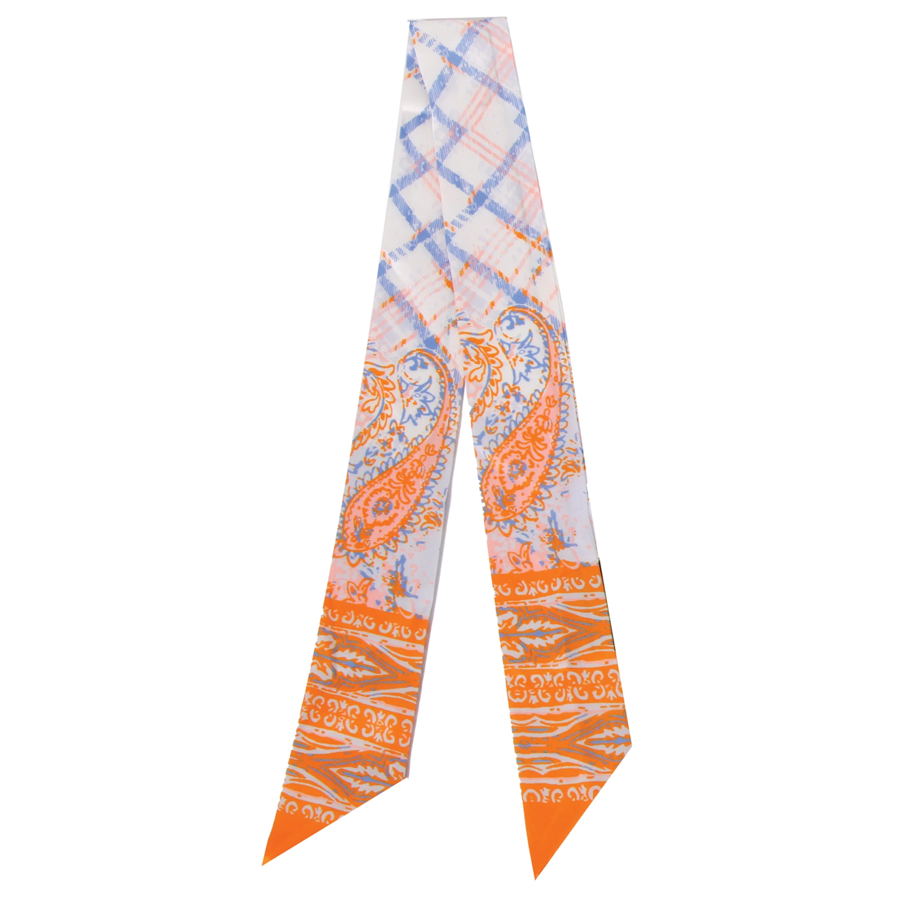 Paisley Mix Skinny Scarf - Image 2