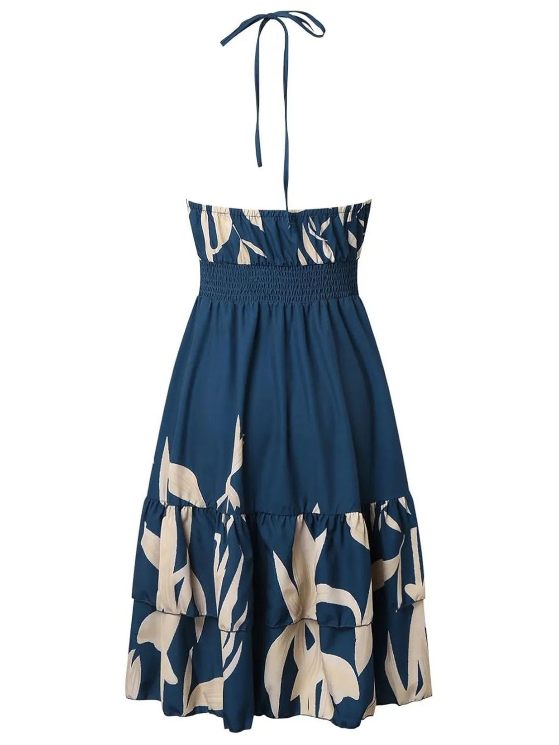 Paisley Print Halter Neck Mini Dress - Image 10