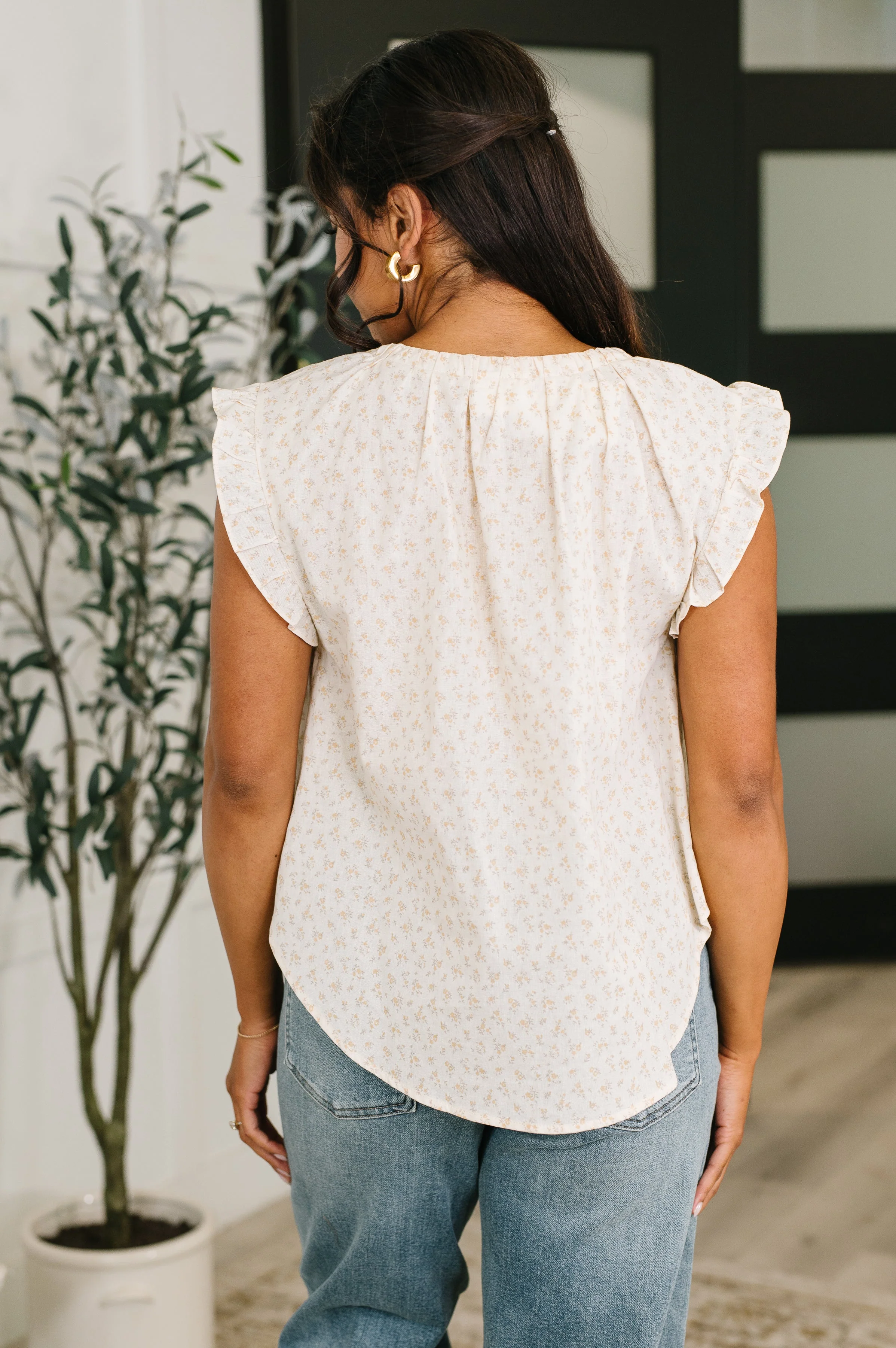 Picnic Petal Lace Detail Top - Image 6