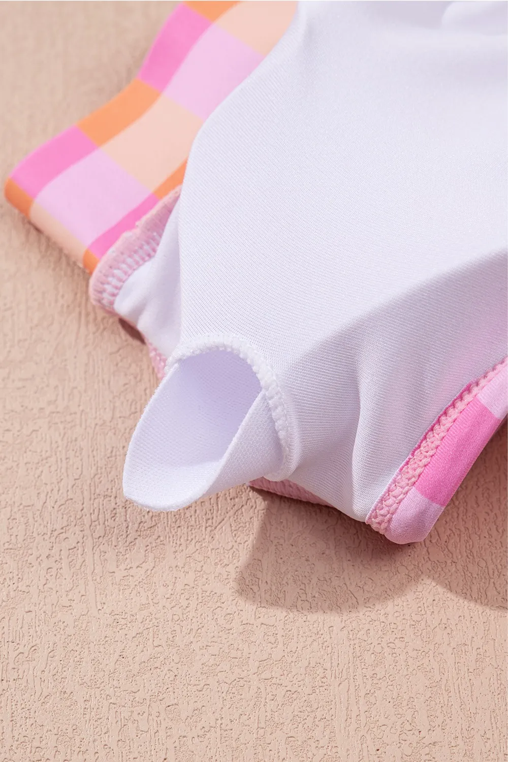Plaid Print High Waist Bikini Set - Image 10