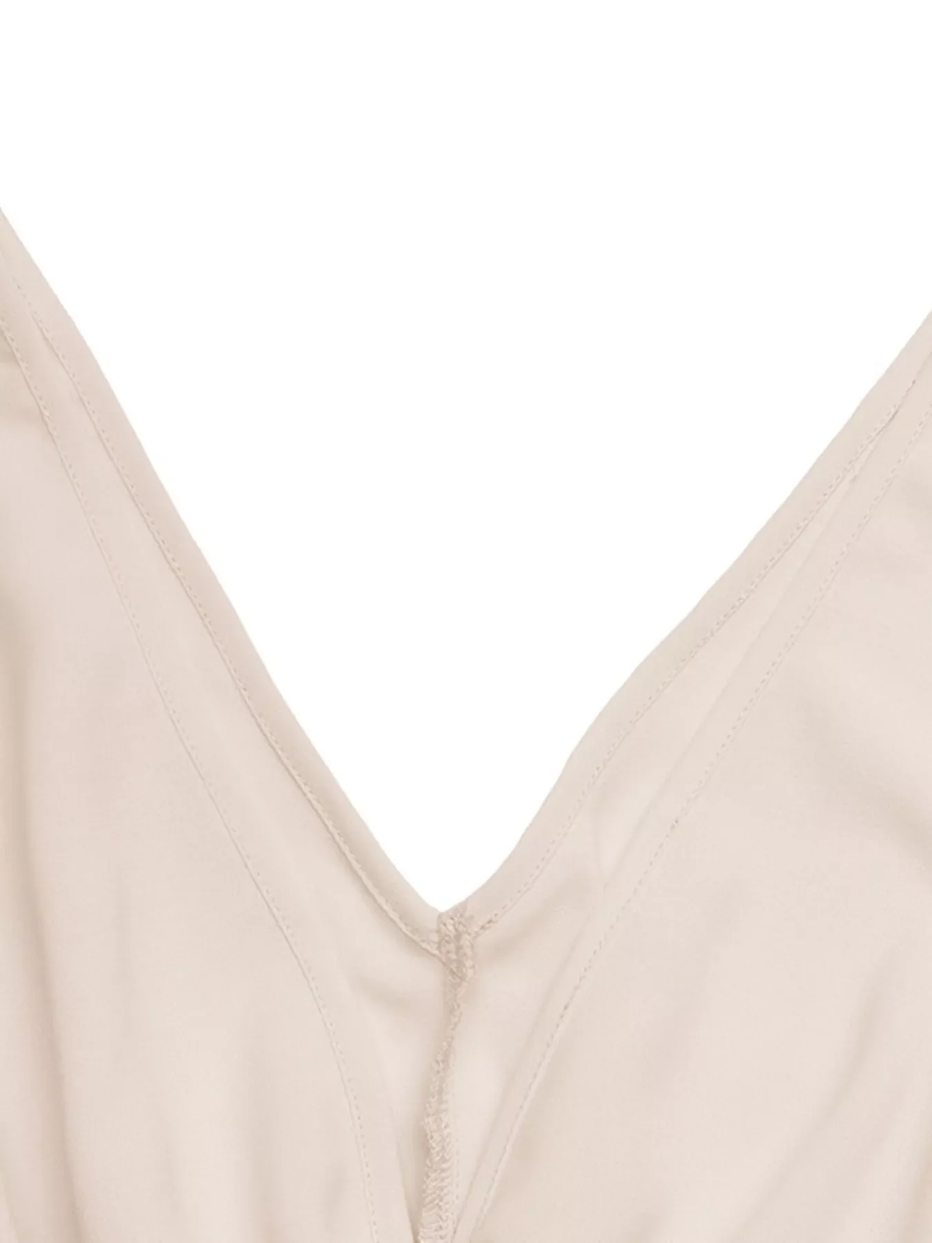 Pleated V-Neck Midi Dress - Image 7
