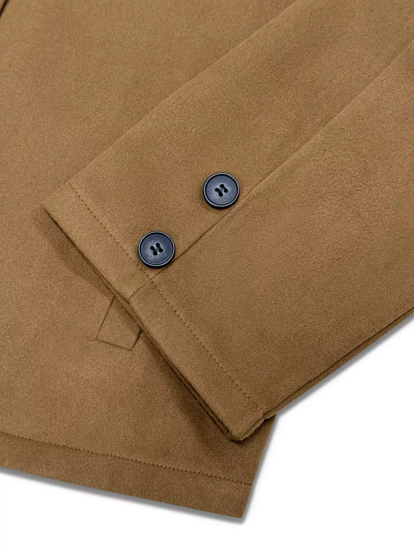 Plus Size Button-Down Cropped Outerwear - Image 7