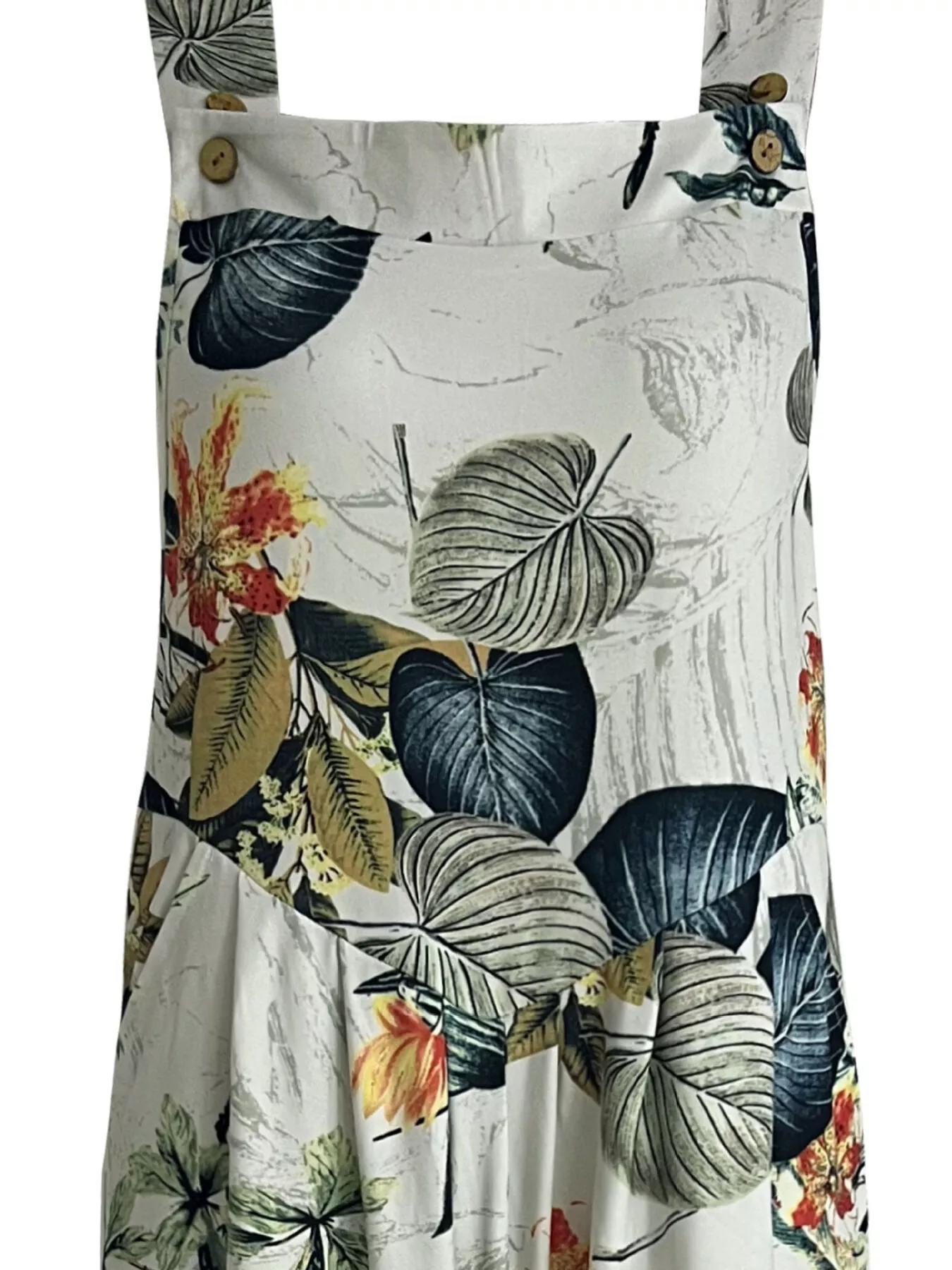Plus Size Printed Wide Leg Jumpsuit - Image 10