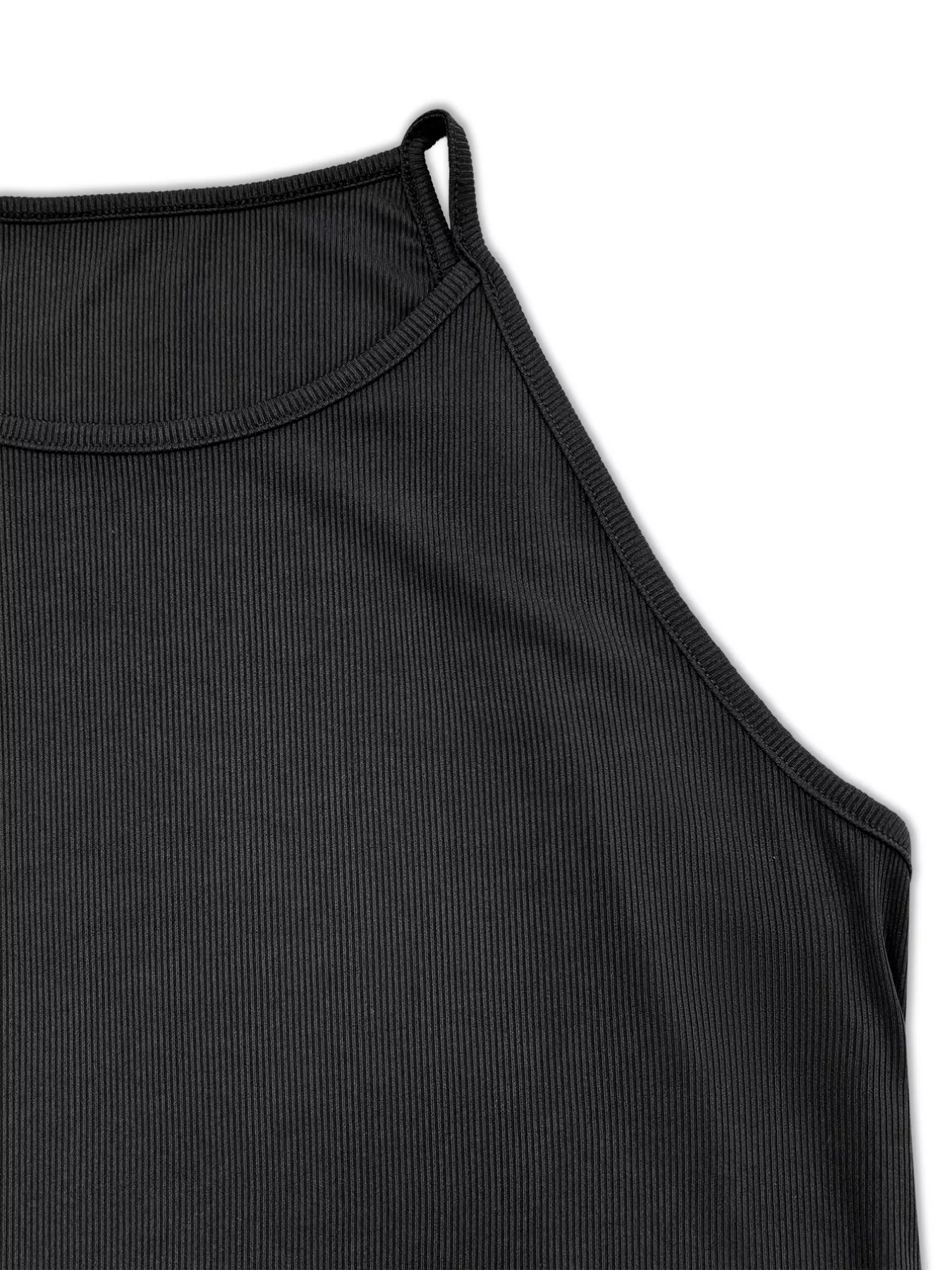 Plus Size Slit Round Neck Cami - Image 4
