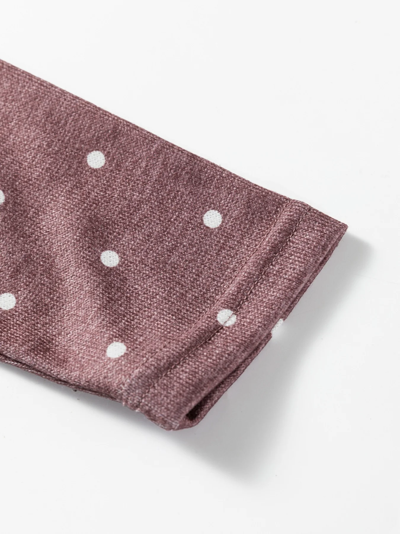 Polka Dot Boat Neck Knit Long Sleeve T Shirt - Image 17