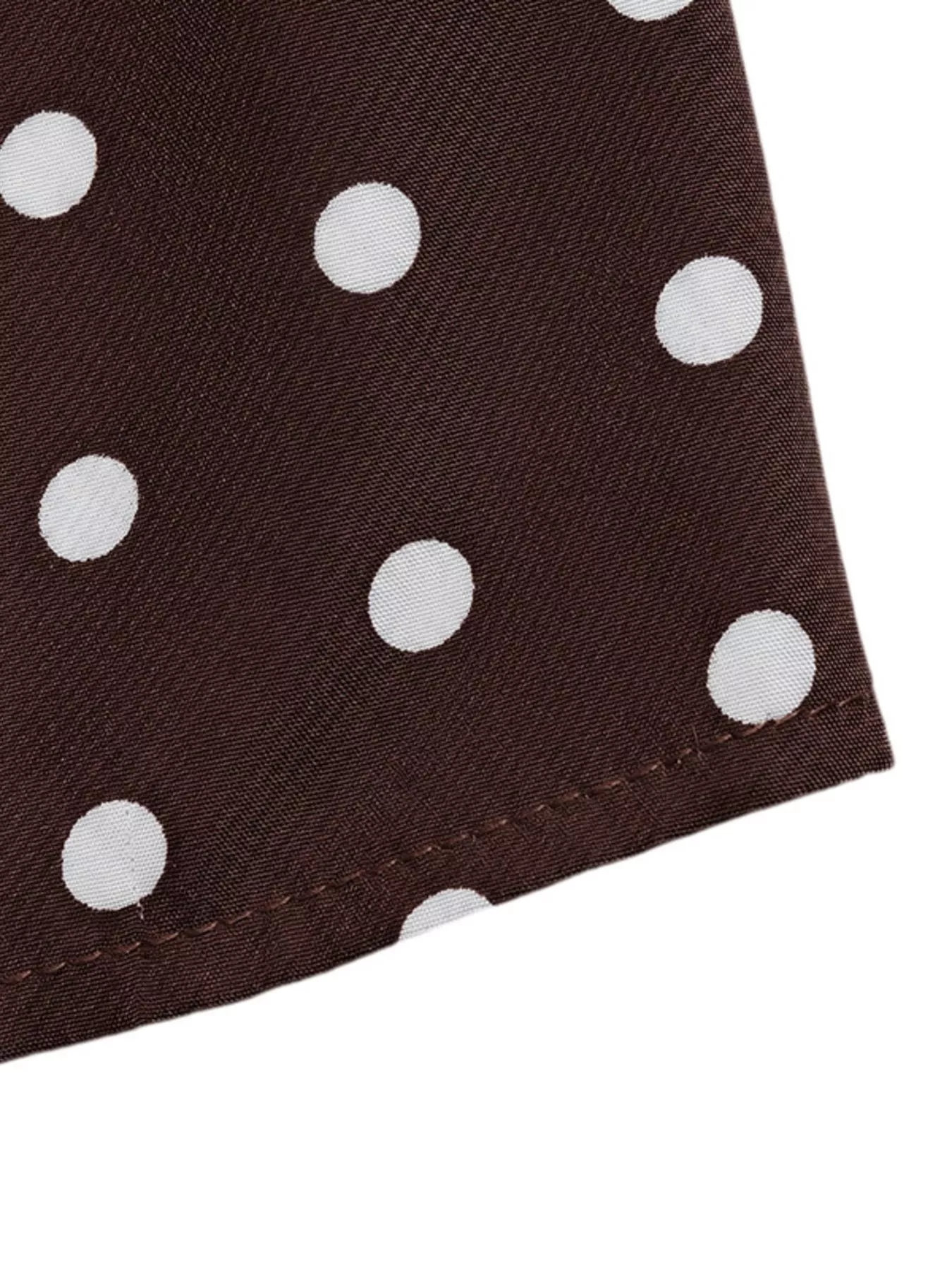 Polka Dot Halter Neck Mini Dress - Image 17