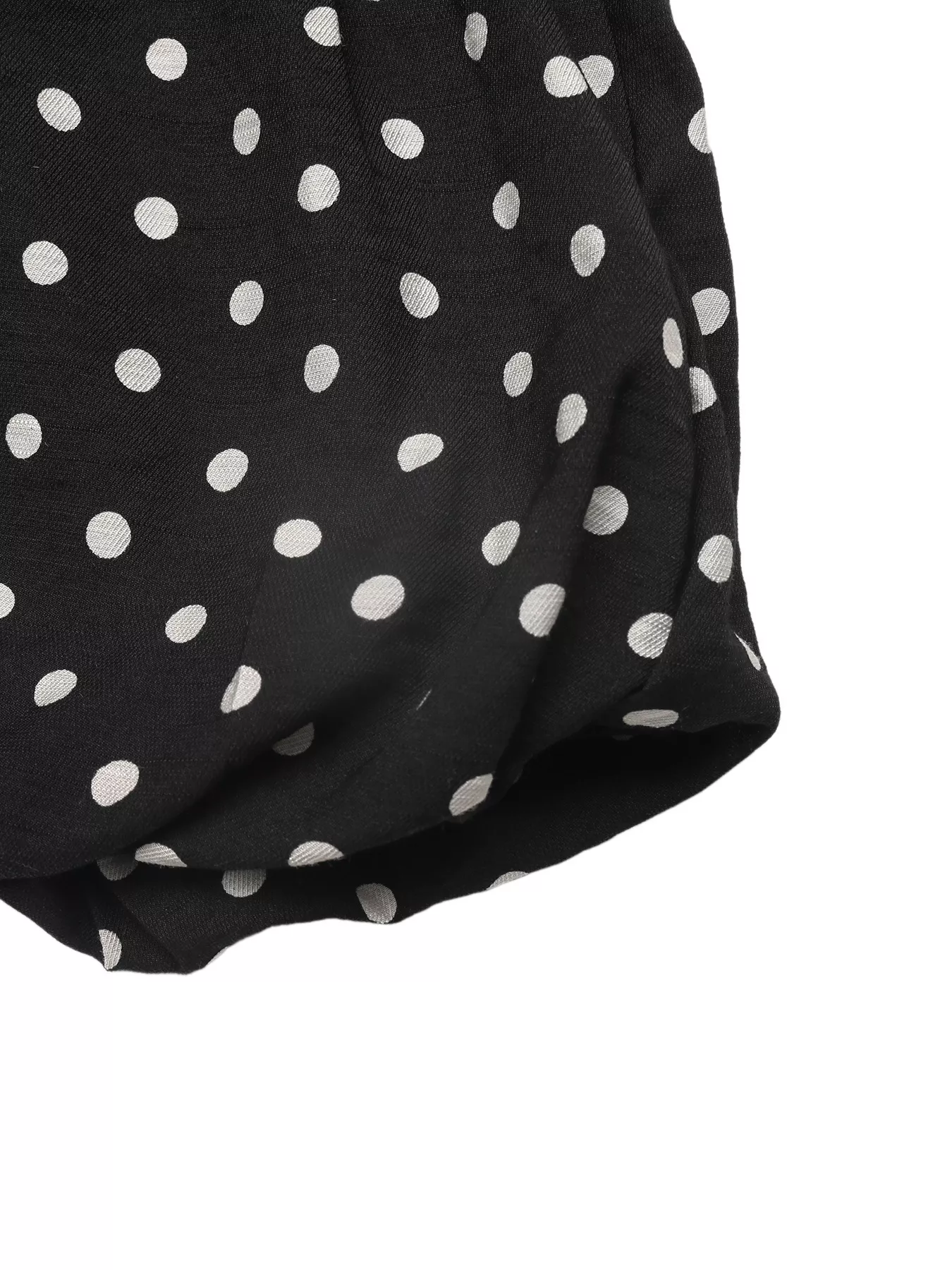 Polka Dot Ruffle Hem Spaghetti Strap Dress - Image 8