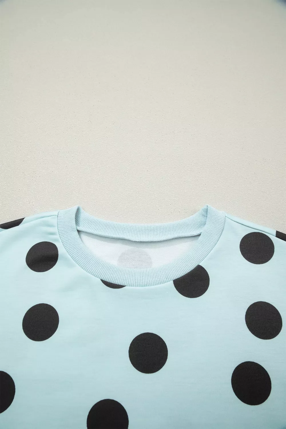 Polka Dot Short Sleeve Top Casual Skort 2pcs Outfit - Image 9
