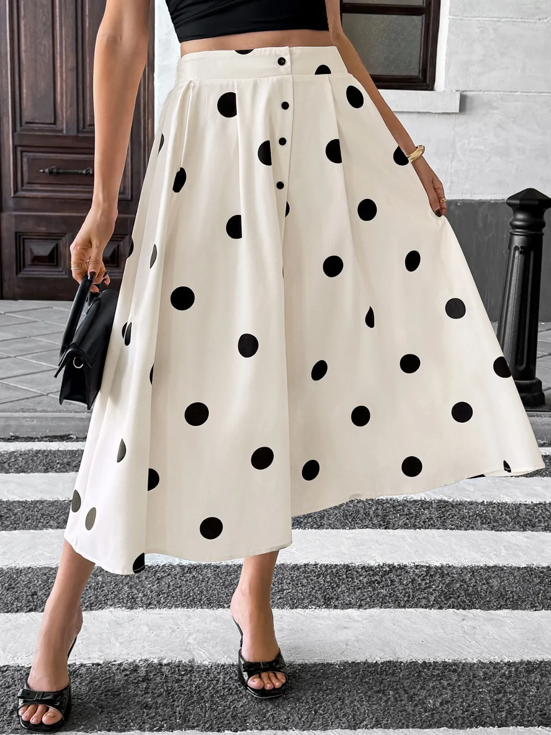 Polka Dot Skirt - Image 3