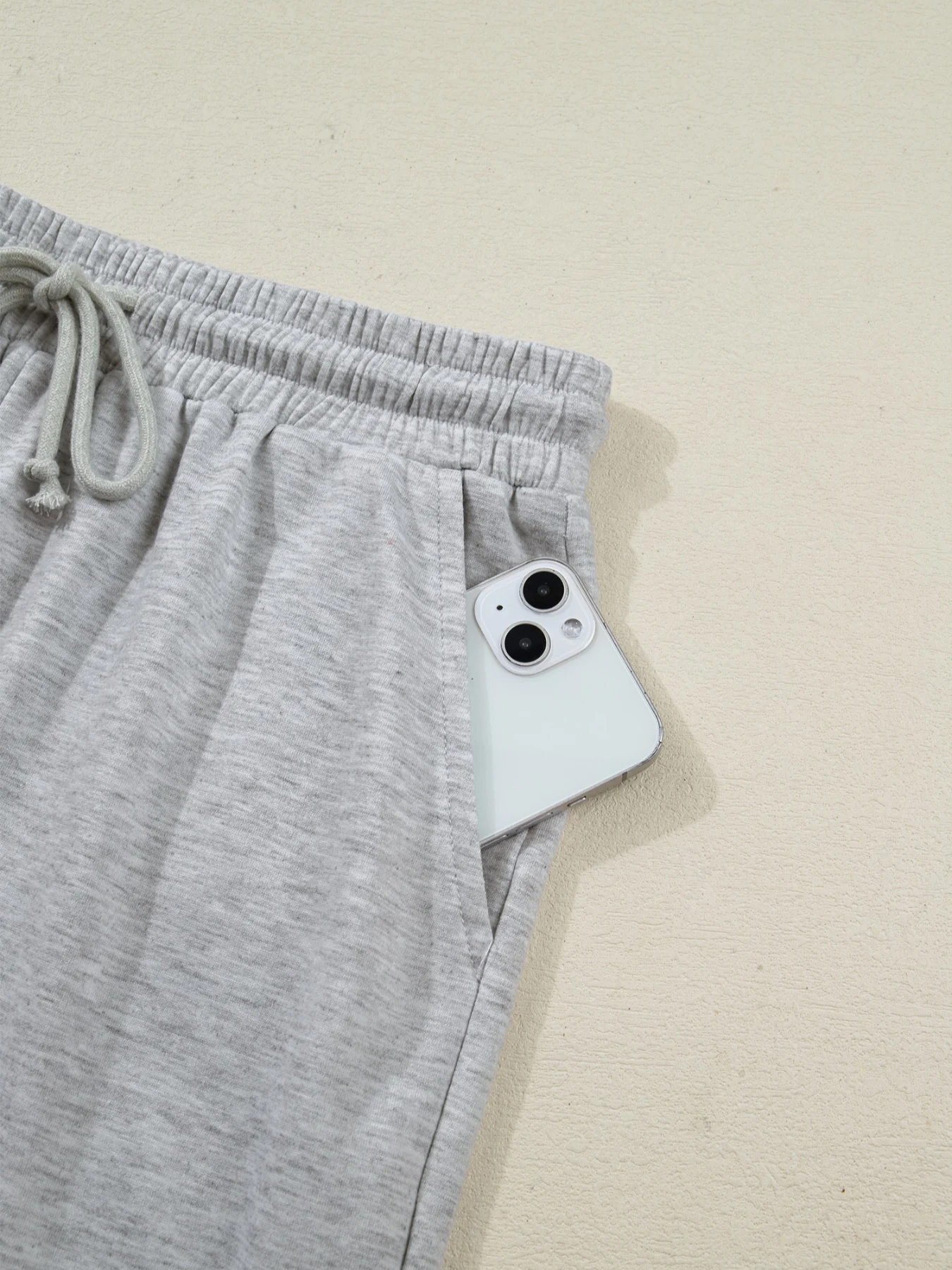 Polo Collar Short Sleeve Top and Shorts Set - Image 10