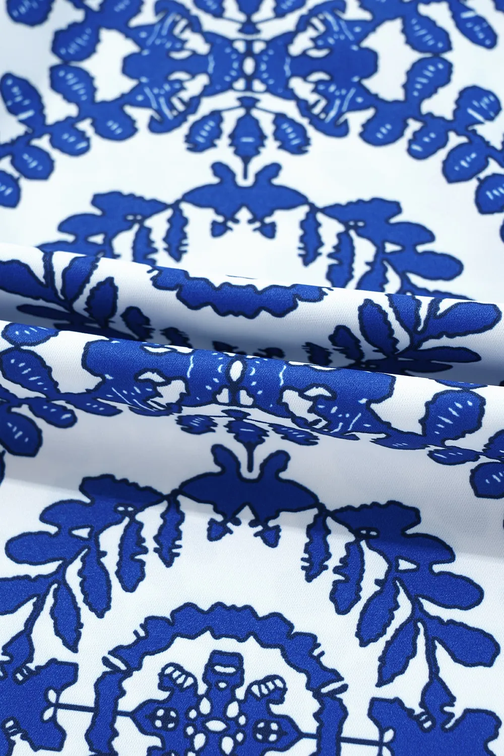 Printed Crew Neck Sleeveless Top - Image 14
