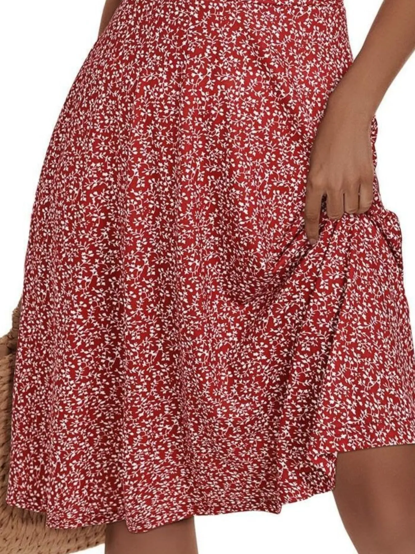 Printed Halter Neck Dress - Image 9