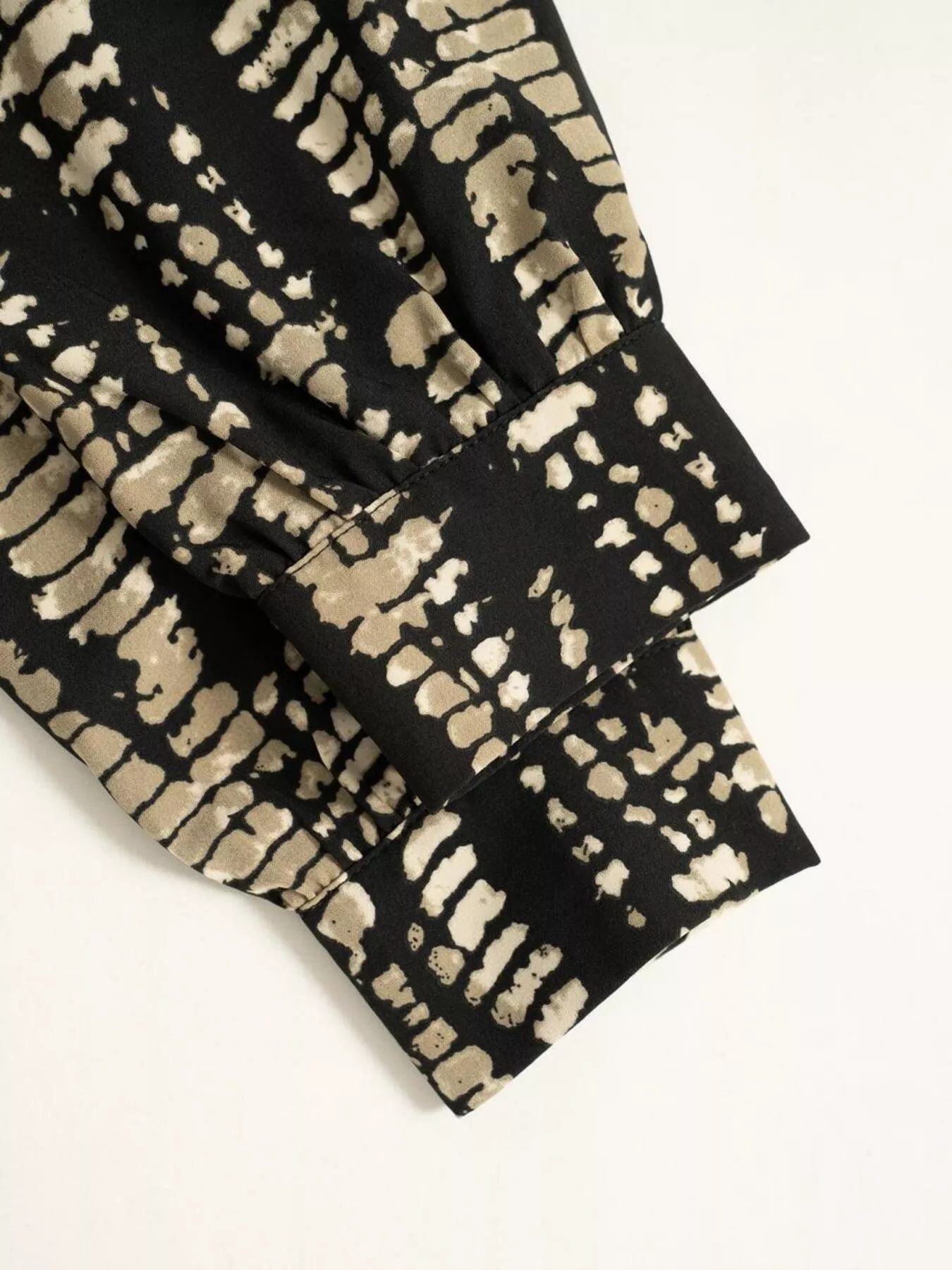 Printed Long Sleeve Mini Dress - Image 8