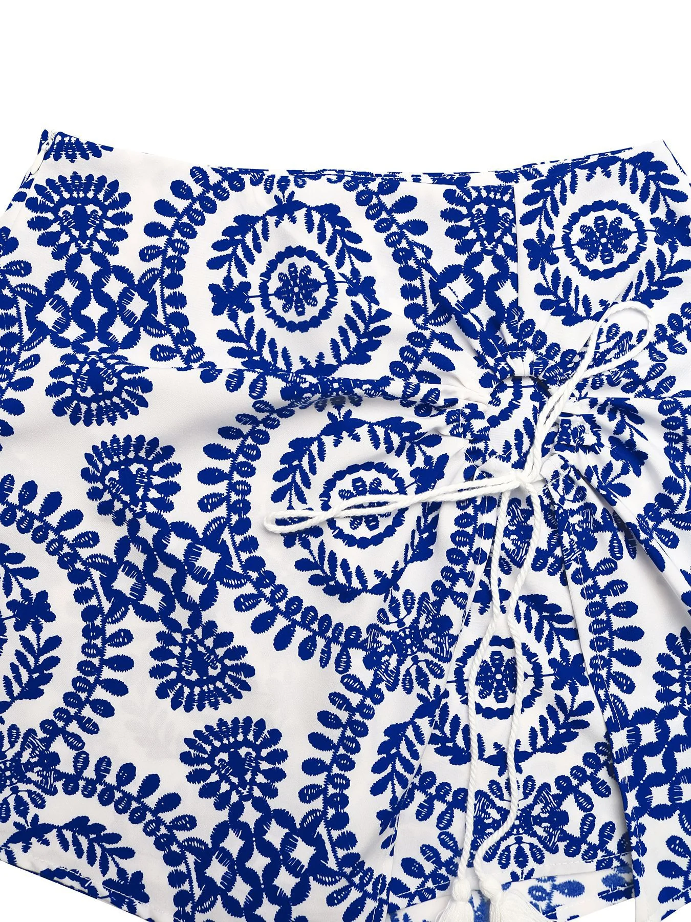 Printed Tie Skort - Image 10