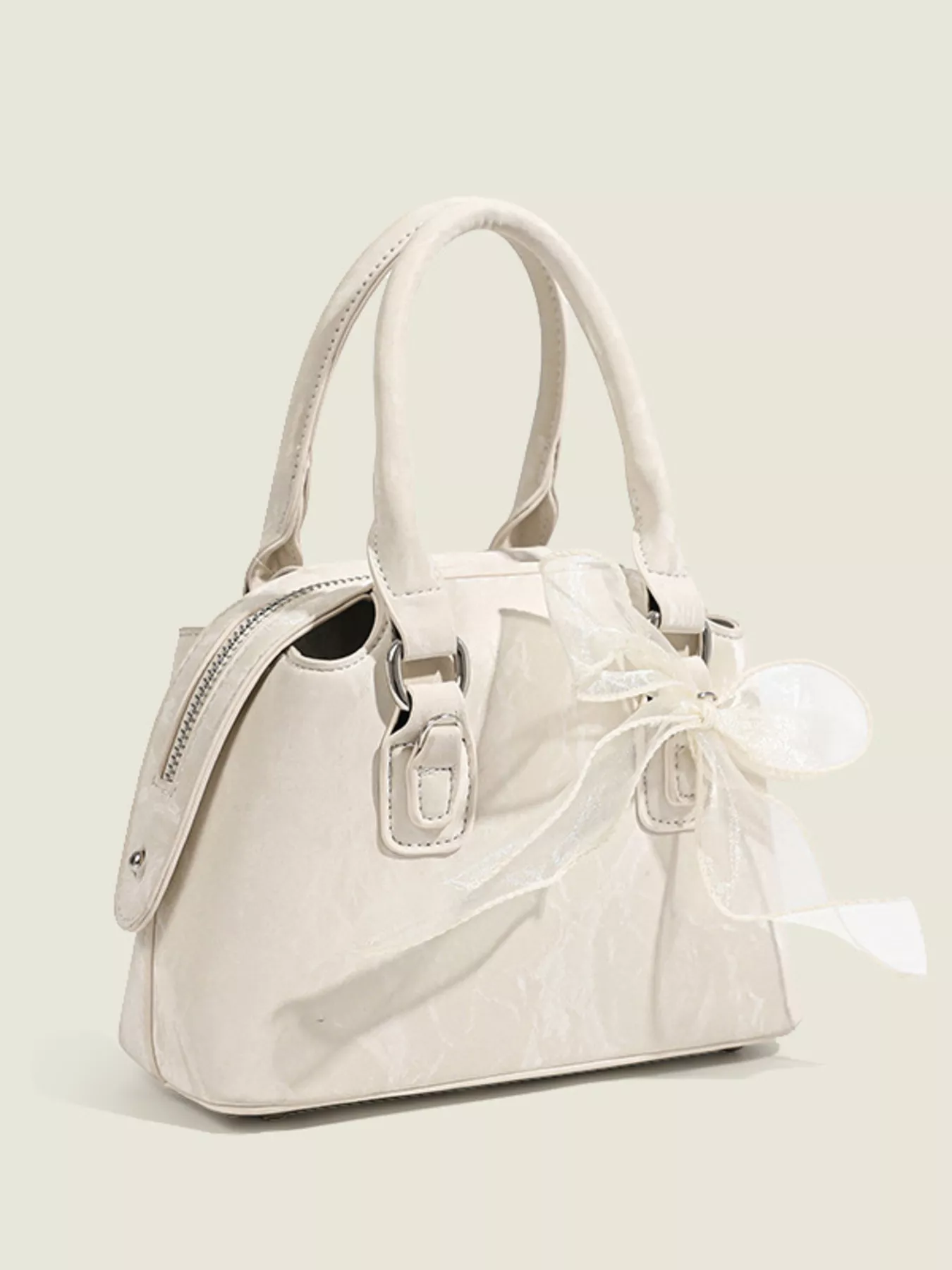 PU Leather Handbag - Image 2